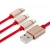 Import cable One with three fast charging 3A data cable Three in one USB charging cable factory from China