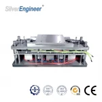 Rectangular Disposable Aluminium Foil Containers Mould For Fast Food From Silver Engineer