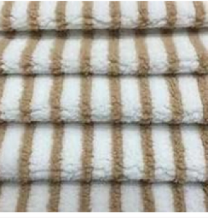 100%polyester printed Sherpa fleece fabric