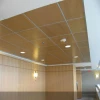 Durable metal building decoration materials square suspended aluminum ceiling panels