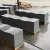 Import light grey granite bench for garden projects from China