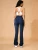 Import Women High Waist Flare Yoga Pants with Back Button Cargo Pockets Soft Stretch Workout Casual Sports Trousers from China