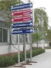 Direction\Signpost\Guide Board in Metal