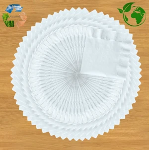 Bamboo Paper Napkins Eco-Friendly For Dinner, Cocktail, Parties and Weddings