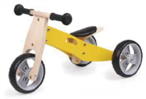 2020TINY TOT 2-IN-1 BAMBOO BALANCE BIKE AND TRICYCLE WITH KNIFE TYPE