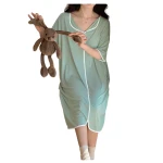 Women's Sleepwear Nightshirts Negligees Loungewear Homewear Modal Fabric with Pad