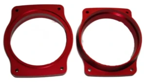 AL6061－T651 CNC milling, red anodizing1