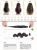 Import Fashion Malaysian Virgin Hair Body Wave Ombre Color 1B/30 3pcs/Lot from China