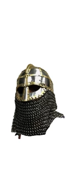 medieval crusader helmet