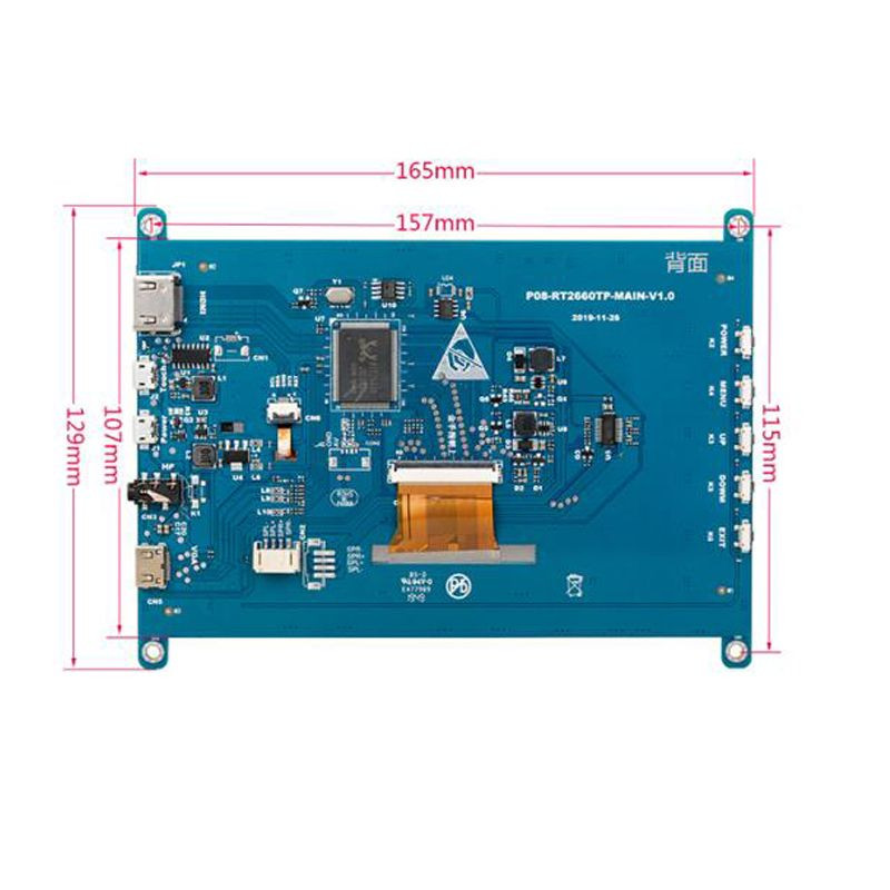 Buy Raspberry Pi 4 Pcb Board With 7inch 10.1 Inch Screen 1920*1080