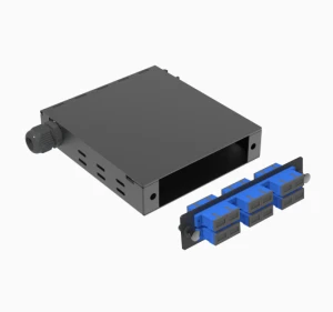DIN Fiber Optic Terminal Box, Rail-Mounted Fiber Optic Terminal Box