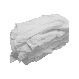 Rags White Color Bed Sheets Rags Cheap 100% Cotton 25kg Wiping Rags