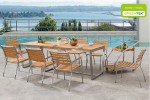 High quality stainless steel outdoor table and chairs
