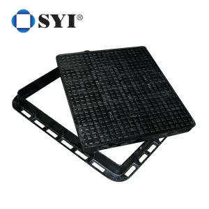 SYI Square Round Ductile Iron Manhole Cover En124 Access Cover China Sewer Lid