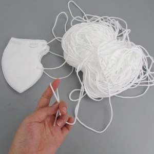 Elastic Cords for Masks 109 yards, 1/8 inch width, White color