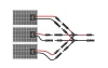 NSPV Solar DC Y Cable 3-in-1 Wiring Harness