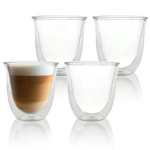 60ml Glass Drinkware Type double wall glass espresso cup/borosilicate glass cup