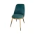 Import Luxurious Velvet Round Cushion Dining Chair from China