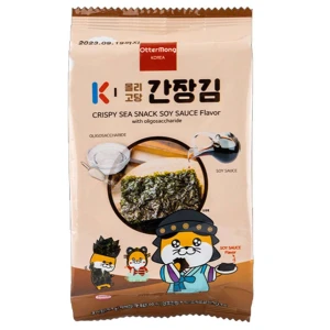 DYSSKOREA Co.,Ltd. Crispy sea snack korean soy sauce flavor with fructo oligosaccharides