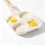 Import 4 Hole Maifan Stone Non-Stick Egg Frying Pan Wooden Handle Multifunctional Breakfast Pan For Gas Induction Cooker from China