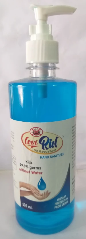 "WHO" RECOMMENDED ALCOHOL BASED HANDRUB 500 ML