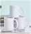 Import Simple Design mug manufacturer 13Oz Porcelain Plain White custom Logo Cups from China