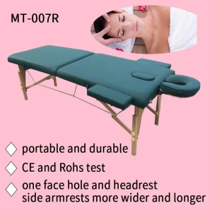 popular new wooden massage table and massage couches