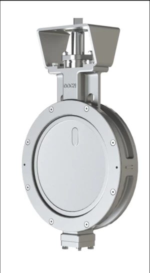 Double offset high performance butterfly valve
