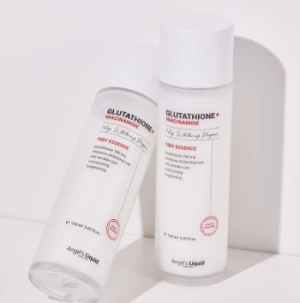 Brightening Essence and Anti-Aging Cream with Glutathione & Niacinamide,Dermatologist,Tested for Sensitive Skin