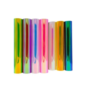 DIY craft self adhesive rainbow holographic vinyl sticker