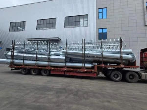 Street Light Pole High Mast Light Pole Multifunctional Steel Pole CCTV Monitoring Pole
