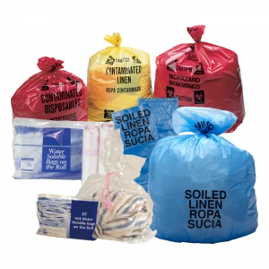 Hospital medical water soluble laundry bag