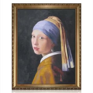 Home decor Modern museum quality antiques oil painting reproductions of famous portraits with handcrafted artwork