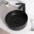 Import Luxury Matt Color Sanitary Ware Round Bathroom Sink Lavabo Table Top Wash Art Basin from China