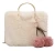 Import White Plush Cherry Bag from China