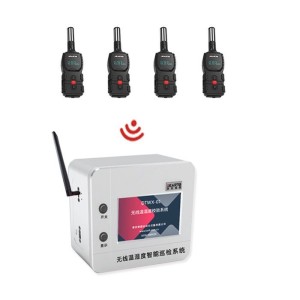 Wireless communication temperature and humidity field automatic test System