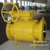 Trunnion Mounted Ball Valve with Worm,Gear operation Flanged End RF RTJ