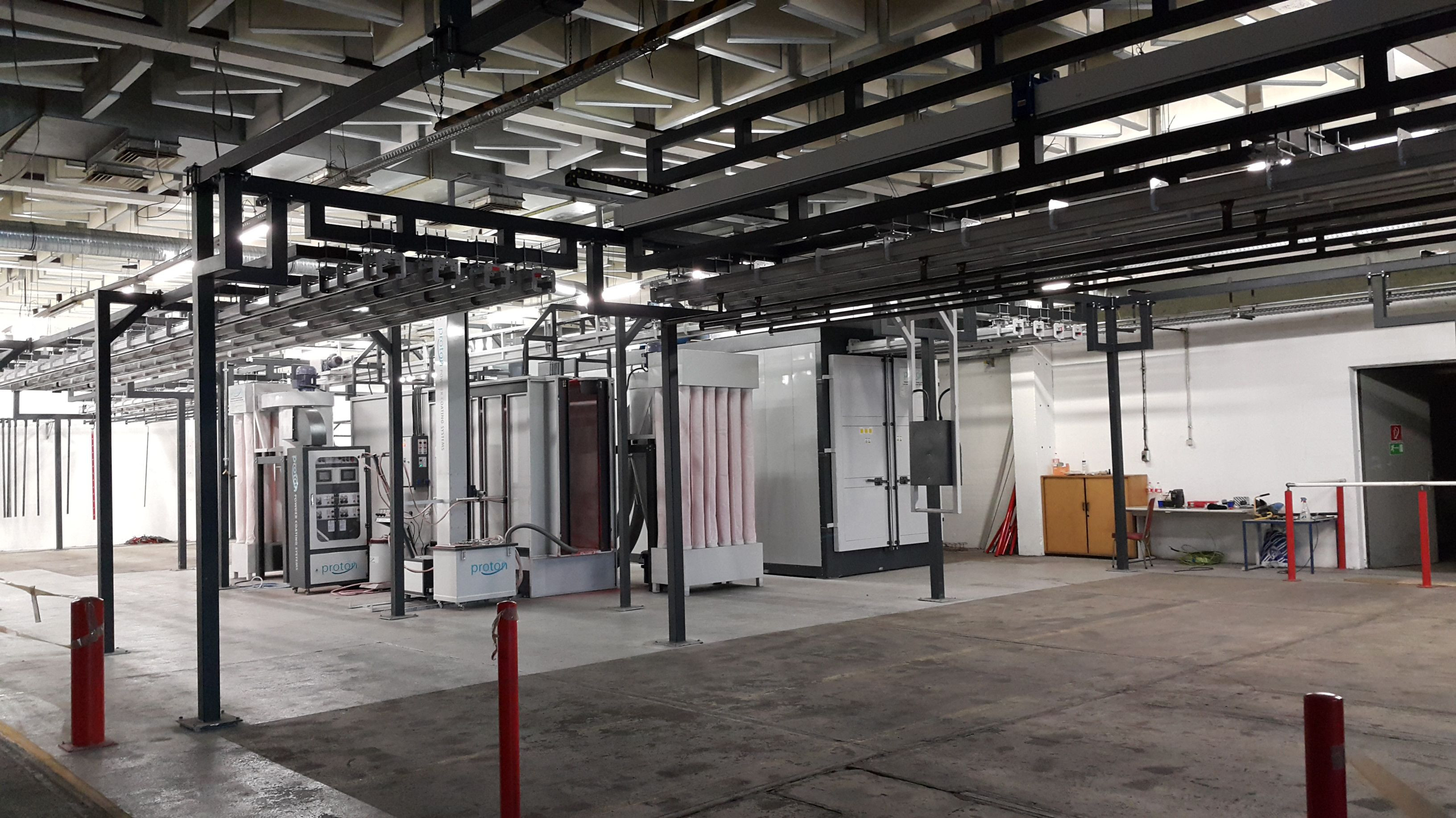 Powder Coating Load Bar Buy Bar Transfer Powder Coating System from Proton Maschinenbau GmbH ...