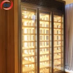 Customized wooded Wine cabinet decoration