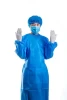 Factory wholesale Medical Disposable Sergical Gowns Surgical Isolation,Non-Woven Level 2 Medical Grade Gown