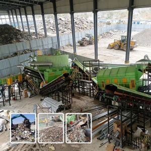 Low Energy Post-war Building Garbage Sorting Equipment Urban Ruins Waste Disposal & Resource Recovery Plant