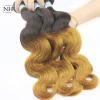 Fashion Malaysian Virgin Hair Body Wave Ombre Color 1B/30 3pcs/Lot