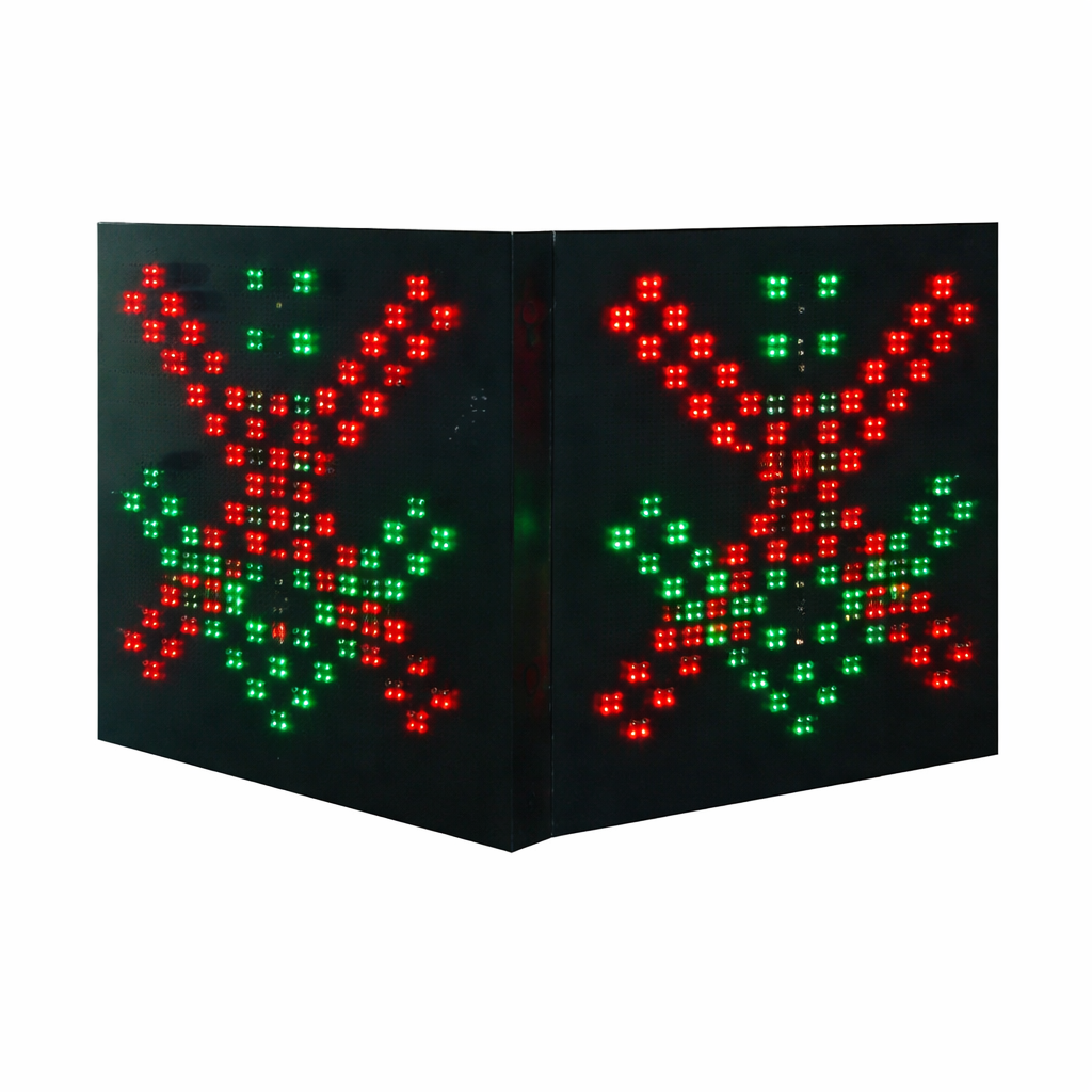 Buy Led Traffic Light Double-sided Lane Indicator Red And Green ...