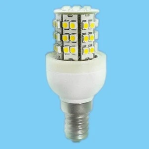 10-30V AC/DC e14 mini corn led bulb 80ra plastic housing e14 e27 b22 g9 base