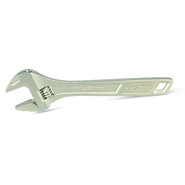 10 inch Type G Nickel Iron Adjustable Wrench