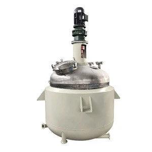 100l continuous stirred tank reactor batch jacketed biodiesel stainless steel chemical reactor