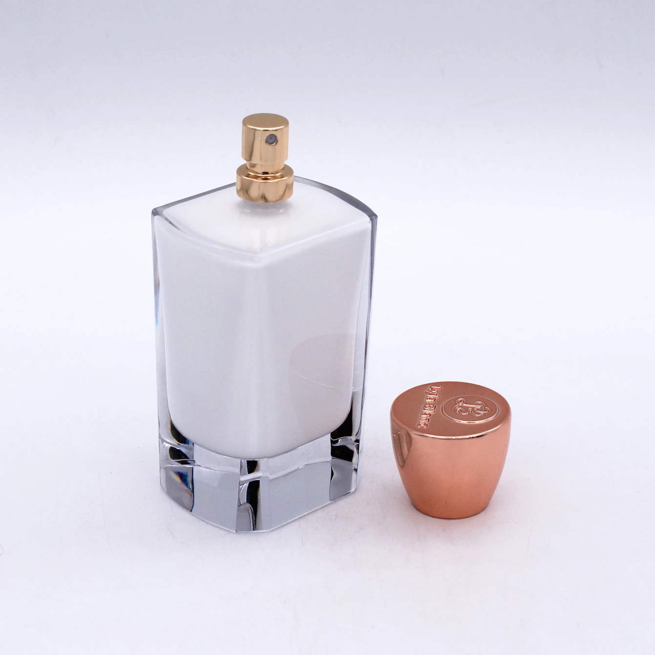 100ml painting coating inside fragrance cosmetic packaging empty glass perfume bottles