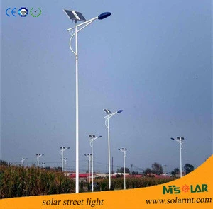 10M 90W high mast LED solar highway lighting system