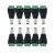 Import 10PCS male DC Power Jack &amp; Plug Screw-on Wire Connector for cctv camera  monitor system video surveillance  to terminal block from China