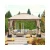 Import 11 x 13 ft. Patio Garden Roof Top Steel Furniture Jardin Gazebo Party Tent Wedding Garden Gazebo from China